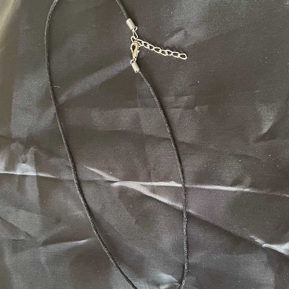Elegant Black cord Necklace
